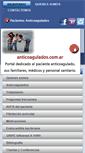 Mobile Screenshot of anticoagulados.com.ar